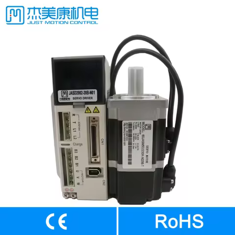 60JASM502230K-M23B-T+JASD2002-20B-N01 220V 3 phase 200W 3000rpm servo motor and driver 3000rpm ac mo
