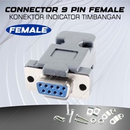 9 Pin Female Connector Digital Scale Connector