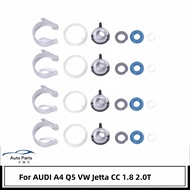 4pcs Fuel Injector O-ring Seal Kit For AUDI A4 Q5 VW Jetta CC 1.8 2.0T 06H998907A 06J998907D 06J9989