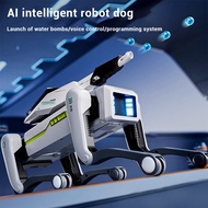 Rapidpower 2.4GHz Remote Control AI Smart Robot Dog Combat Edition – Light, Sound & Water Bomb Actio