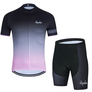 Rapha Short sleeves Cycling Jersey Set 2021 Men Clothing Bike Jersey Road Bicycle Mtb Shorts Dh Downhill Mountain Bikes Cycling Clothing