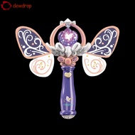 DEWDROP​ Magic Wand Toy, With Light Flash Rotating Fairy Wand, Fairy Stick Snowflake Light Shine Glo