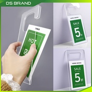 Papan Tanda Harga / Premium Price Tag Acrylic Hanger / Store Promotion & Discount Tags / Info Signs 