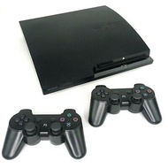 Playstation 3 Console Complete Set Official Firmware, Wireless Controller (Games Installed: GTA 5, M