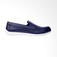Pspgn.co | Original BRANDED GINO MARIANI LEANDER 6 NAVY Men's Leather Shoes LOAFER SLIP ON Casual SUPER 41