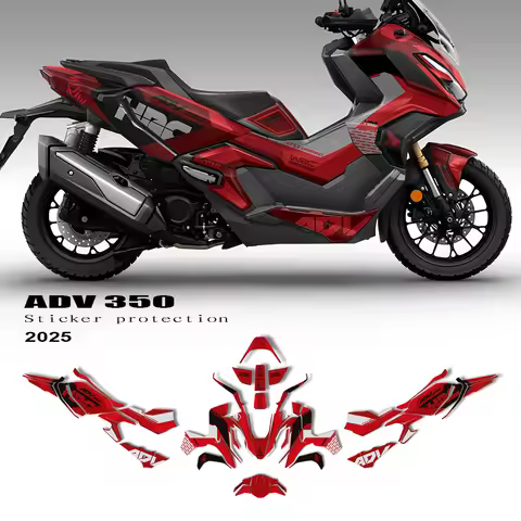 Motorcycle Accessories Fairing Protection Graphic kit for ADV 350 ADV350 350 ADV Decal Sticker Kit 2