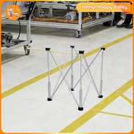 Homyl โต๊ะ Kaki Kaki Meja อะลูมินัมอัลลอยพับได้Kaki Kaki Meja ตั้งแคมป์หนักขาตั้งโต๊ะสำหรับตกแต่งสวน