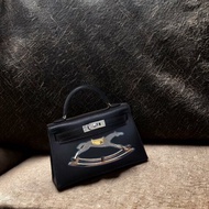 【稀有天菜】HERMES 限量款插片木馬Mini Kelly二代