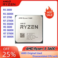 AMD Ryzen 5 2600 R5 2600X 3600 3600X 3500X R7 3800X 3700X 2700X 2700 Quad-Core Quad-Thread CPU Proce