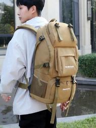 【現貨速發】背包 50L超大容量登山包 戶外露營背包 防水超輕戶外運動雙肩包 外出旅行後背包 出差背包