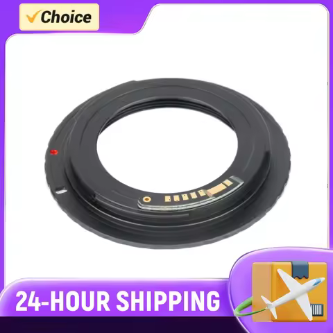 M42-EOS Adapter Ring M42 Lens Mount Ring Adapter AF Confirm Manual Focus Accuracy Metal for Canon 10