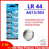 2-50 Stuks Ag13 Knop Cel Lr44 A76 357 357a Lr1154 Sr44 Gp76 Knop Accu Voor Horloge Auto Sleu Elektri