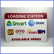 ✅ ▨ ♟ Loading Station Signage | Banners Sintra Board