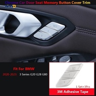 Car Door Lock Seat Memory Switch Button Cover Trim Patch For BMW 3 Series G20 G28 G80 Interior Stick