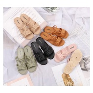 Korea shoes READY STOCK🔥WEBEE Gegio Women's Flat Shoes Kasut Wanita Sandal