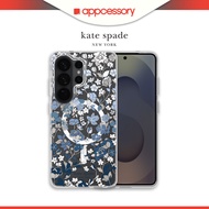 Kate Spade New York Samsung S26 Plus / S26 Ultra Blue Flowerbed Magnetic Phone Case