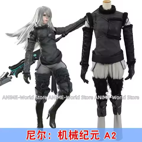 Game NieR:Automata A2 Cosplay Costume Fashion Combat Uniform Comicon Activity Party Role Play Clothi