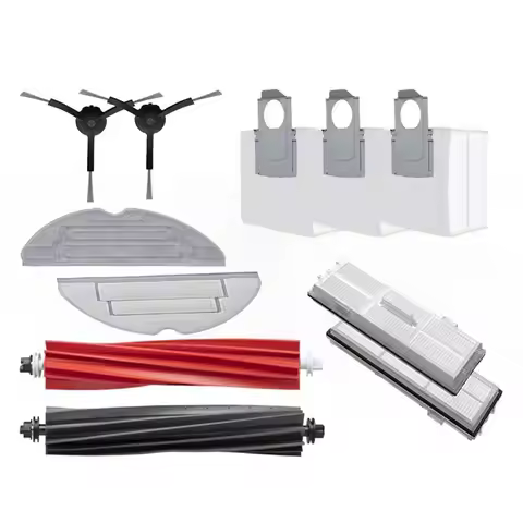 A67P-For Roborock S8 Pro Ultra Accessories Main Brush Filter Mop Dust Bag Side Brush Of S8+ Robot Va