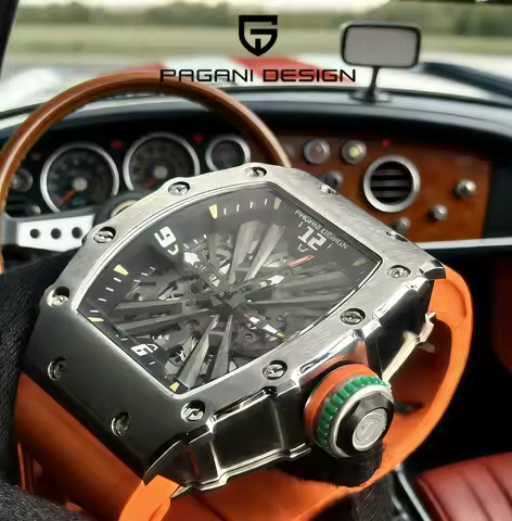 PAGANI DESIGN 2026 New Mens Quartz Watch Racing Fashion Dial 16mm Thickness Sapphire Glass Japanese 