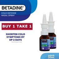 Buy 1 Take 1 BETADINE® Cold Defense Nasal Spray 20mL