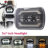 1Pcs 5x7 7X6" LED Headlight Sealed Headlamp For Kawasaki Katana GPZ 750 900 ZRX 1100 and the 1200.