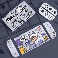 Cute Protective Case for Nintendo Switch/OLED,Soft TPU Protective Cover Case for Switch OLED Console and Joy-con Controller