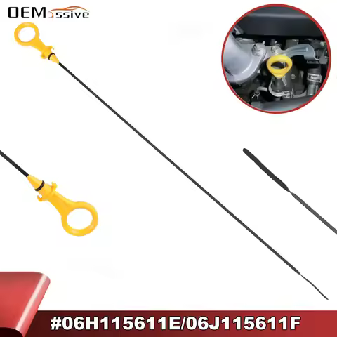 06H115611E Engine Oil Dipstick Retrofit for Audi A4 A5 A6 Q5 B8 B9 2.0T 2009 2010 2011-17 Engine Oil