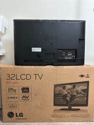 LG 32吋電視（附盒子）