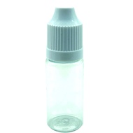 50pcs PET Plastic Empty Dropper Bottle 3ML 5ML 10ML Liquid Eye Clear Water Vial Long Tip Cap With Fu