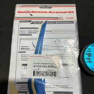 Sticker Body (Sticker Winker Blue) Genio 871X4-K0J-A0BLU