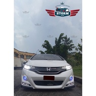 Honda Jazz GK (MUGEN) Front bumper + LED & Fog lamp -FRP