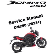 MODENAS DOMINAR 250 DM250 (2023+) SERVICE WORKSHOP MANUAL + PARTS CATALOGUE + OWNER'S MANUAL