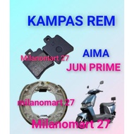 Aima Jun electric bicycle brake pads Aima Jun electric bicycle brake pads Prime