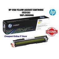 {ORIGINAL} HP 126A CE312A Yellow LaserJet Toner Cartridge for Printer CP1025/CP1025NW/M175a/M175nw/M