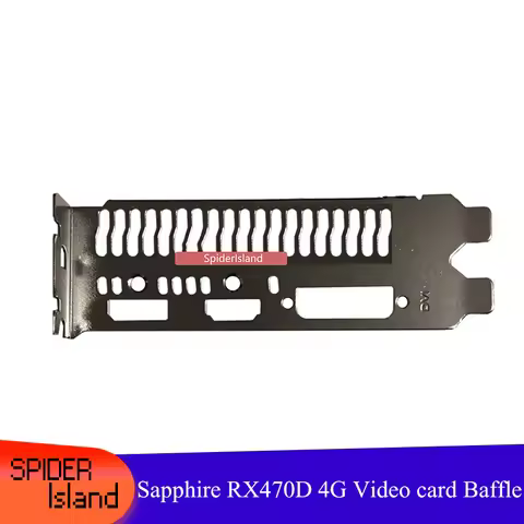 10pcs Video card Bracket ASUS GTX1050TI Phoenix Graphics Card Baffle ASUS Graphics Card GTX 1050ti B
