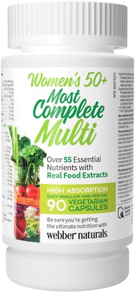 Women's 50+ Most Complete Multi, 90 Vegetarian Capsules