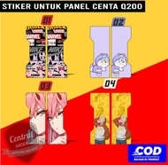 Garskin Sticker panel centa q200 stiker panel centaurus q200