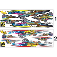 MIO SPORTY SMILE OLD THAILOOK BABYLOOKS MOTHAI MOTOR STRIPING STICKER VARIATIONS