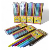 Crayon/ 6w long rotating crayon Rolling Crayon WIFA 6 colors