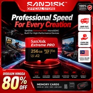 【Penggantian bukannya pembaikan】Sandisk Extreme Pro 4K Up to 200MB/s MicroSD Card 4K Video Ready 1TB