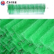 CHINK Pond Filter Brushes, Green Stainless Steel Fish Tank Filter Brushes, Durable Long Box Aquarium Household Cleaning Brushes Pond