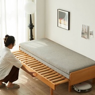 Solid Wood Sofa Bed Folding Pull-out Bed New Retractable Bed Sofa Frame