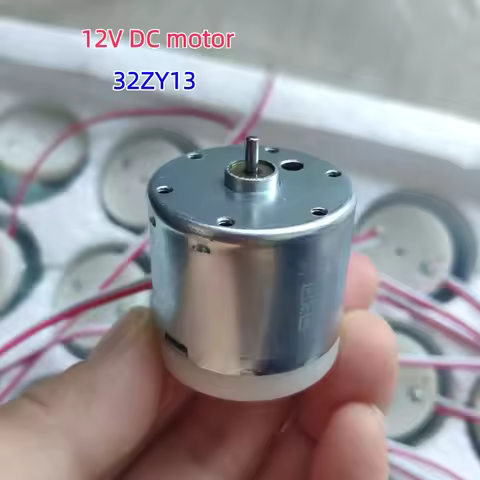 Brand New Diameter 32mm, 12V 5200rpm High Speed Micro DC Motor 32ZY13 for Repairing
