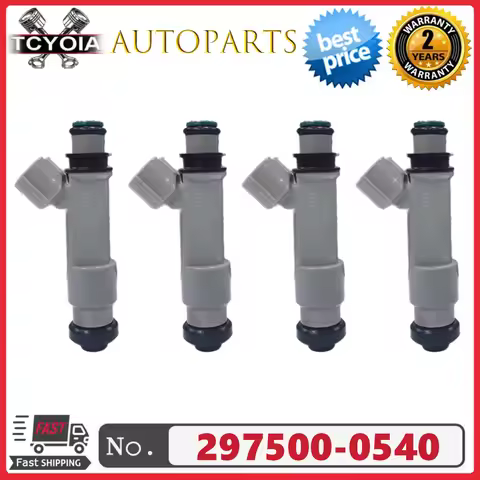 4pcs/lot Fuel Injectors 297500-0540 15710-64J00 1571064J00 For 2005-2014 Suzuki Swift Liana SX4 1.3l