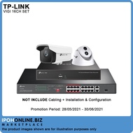 TP-LINK VIGI One Stop CCTV IP Solution - 16 Channel Set