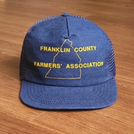 Vintage Farmers Association Trucker Cap Made in USA Secondhand​ Condition​Good