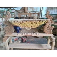 Heirloom jagrak contains 5 twin dragons, teak, alusan CJ4354