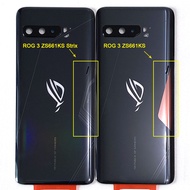 6.59 "Chính Hãng Cho Asus ROG 3 ROG Phone 3 ZS661KS Strix Nắp Lưng Ống Kính Khung Máy Ảnh + Miếng Dá