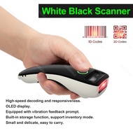 2D Barcode Scanner Mini 3-in-1 Usb Bluetooth 2.4G Wireless Portable 1D 2D QR Code Data Matrix PDF417