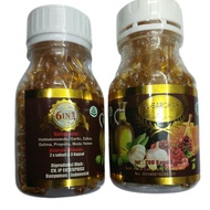 Al- Black Seed 6IN1 200 Capsules GARLIC, Olive, Pomegranate, PROPOLIS, Honey, YEMEN